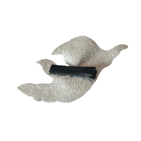 Mister Tie Ghost Leather Hair Clip