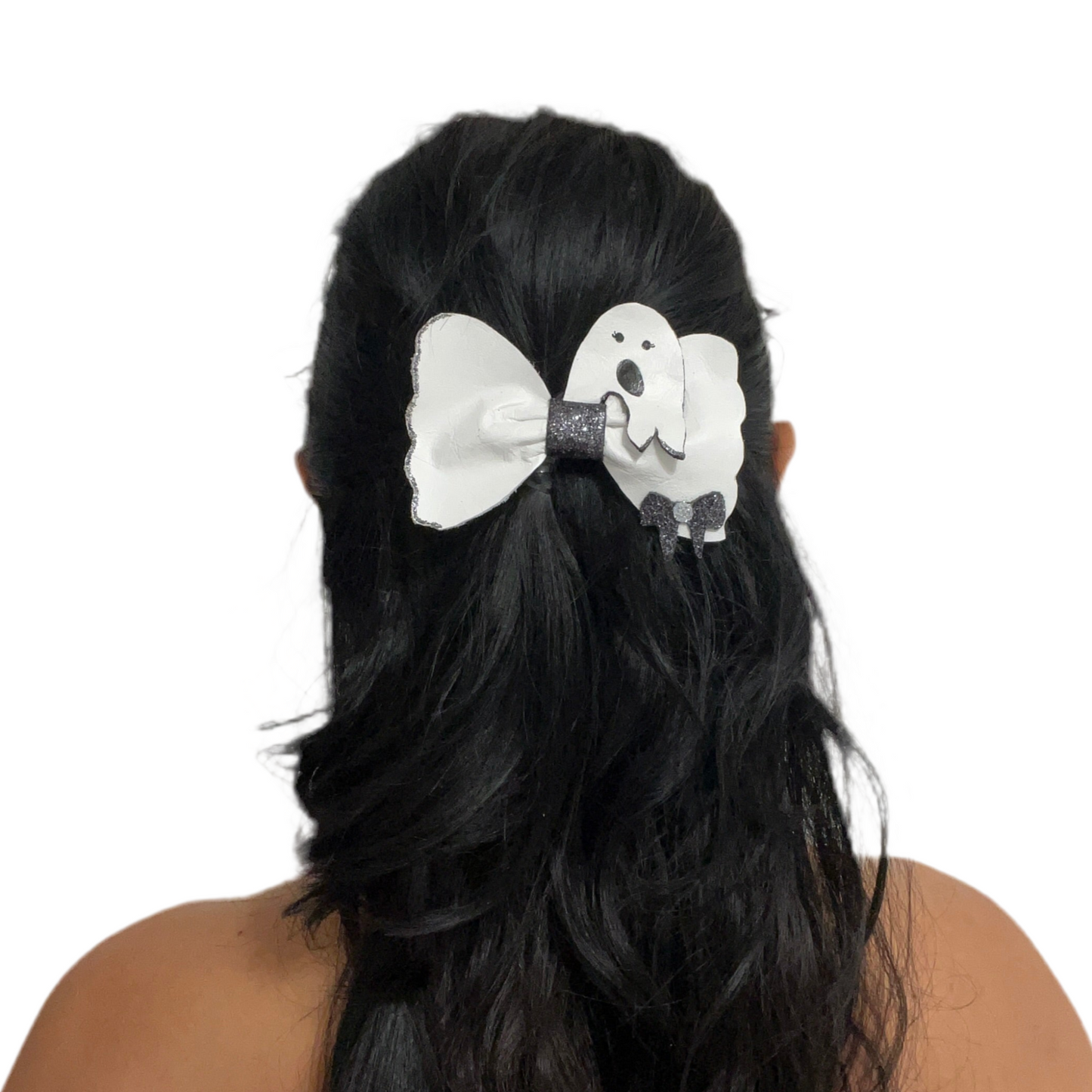 Boo-tiful Ghost Bow Hairpin