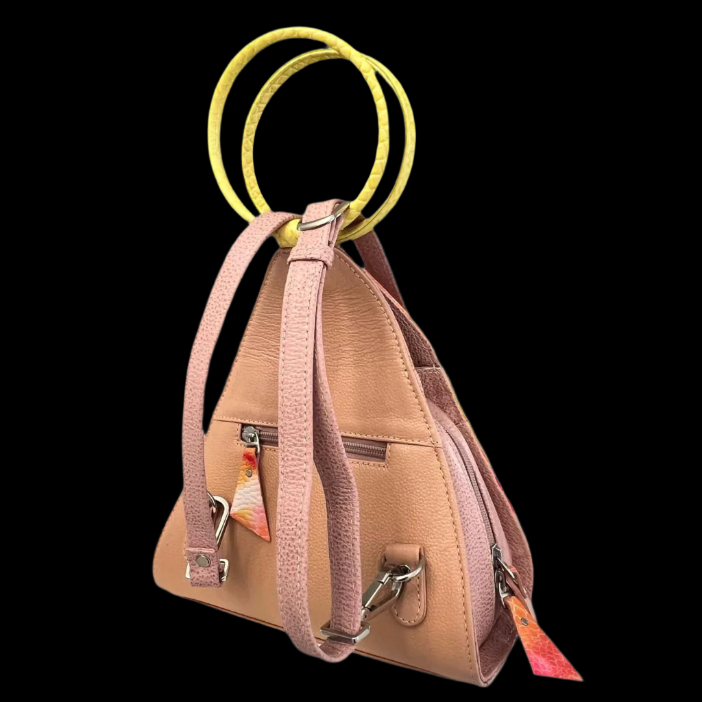 Medium Multicolor Leather Shoulder Bag
