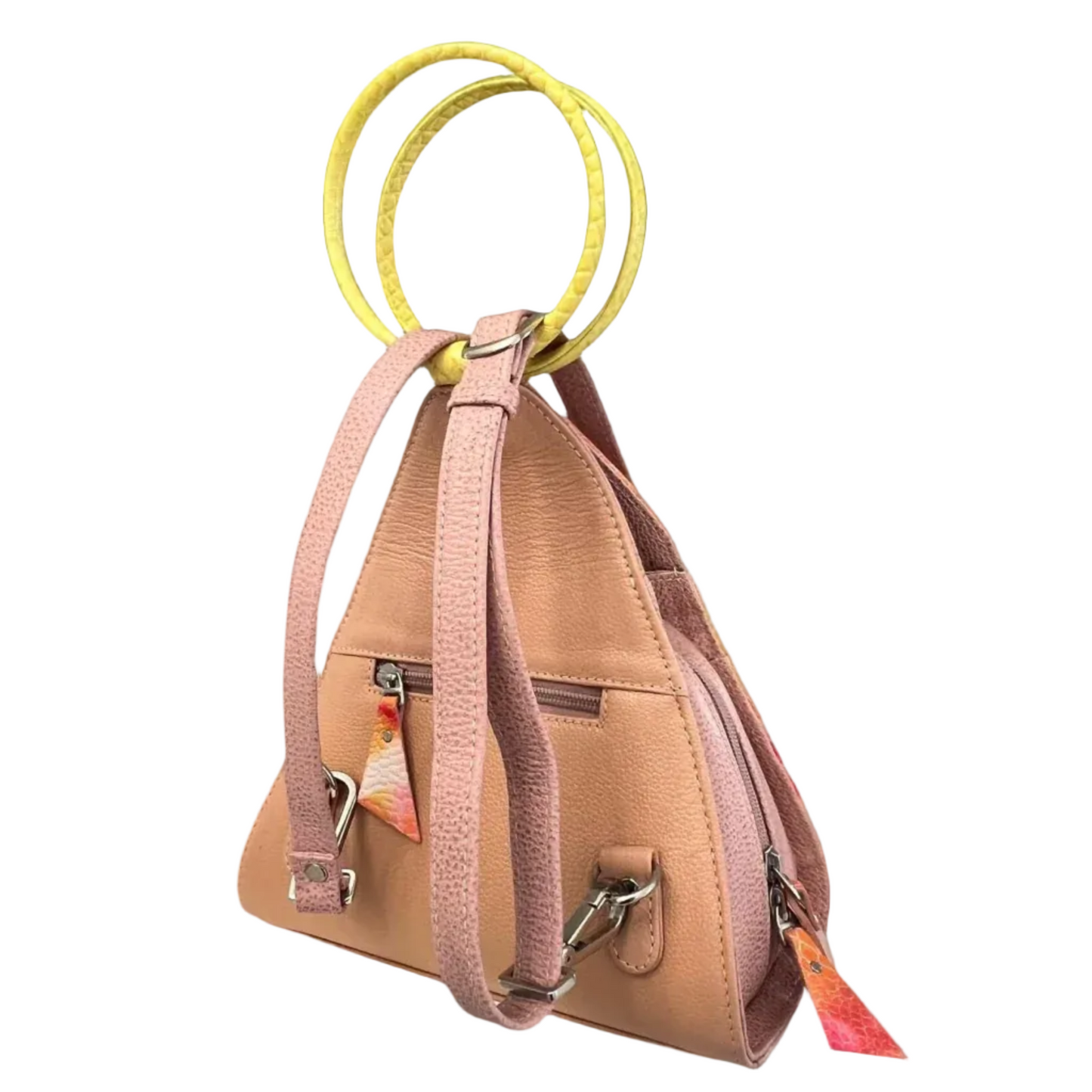Medium Multicolor Leather Shoulder Bag