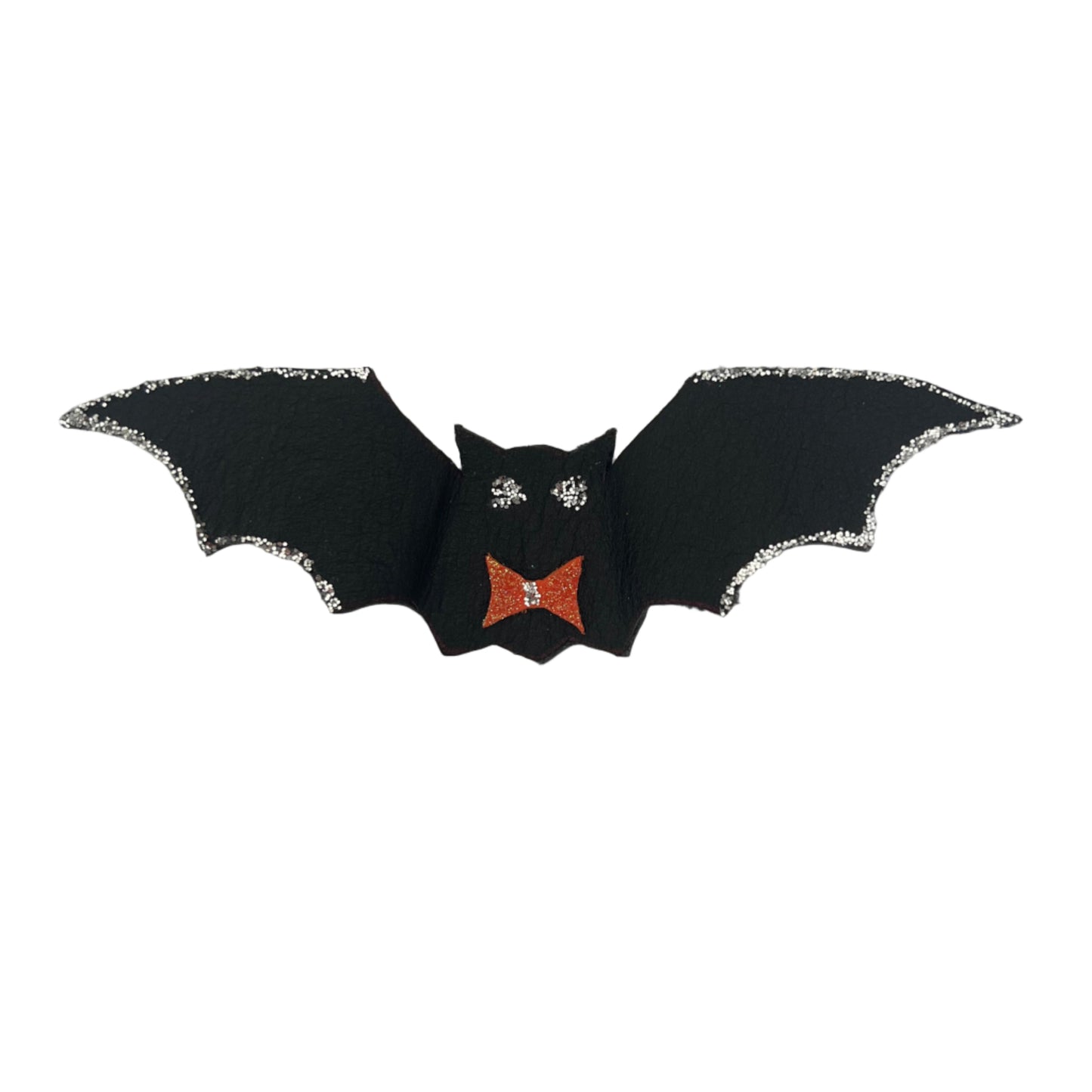 Midnight Bat Wing Hairpin - Gothic Glitter Enchantment