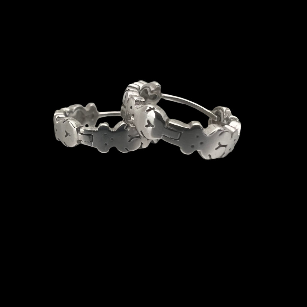 Panda- Shaped Hoops