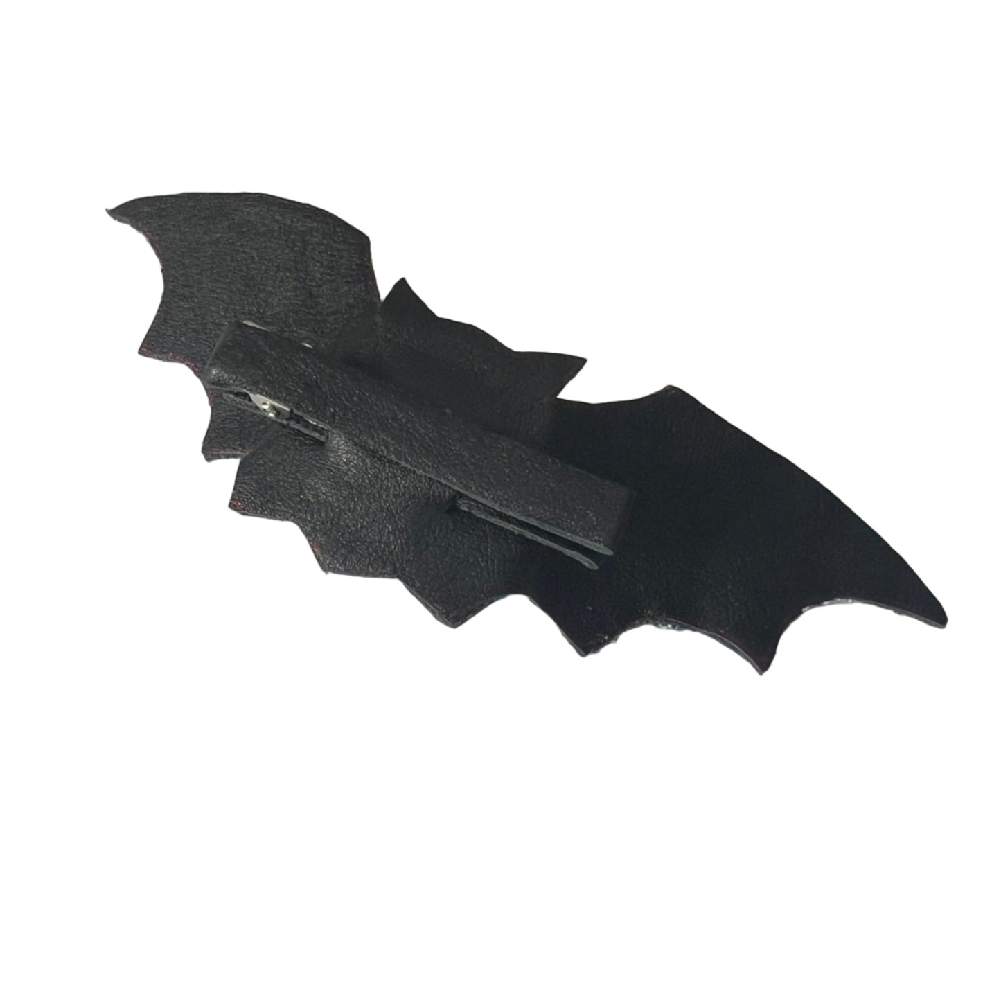 Midnight Bat Wing Hairpin - Gothic Glitter Enchantment