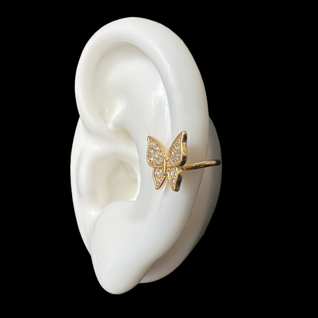 Butterfly Ear Cuff