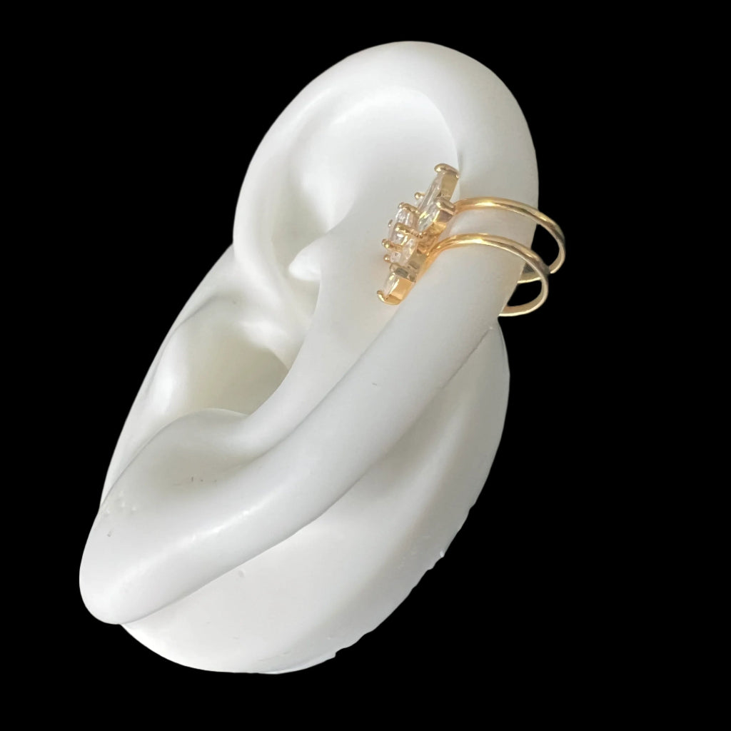 Floral Ear Cuff