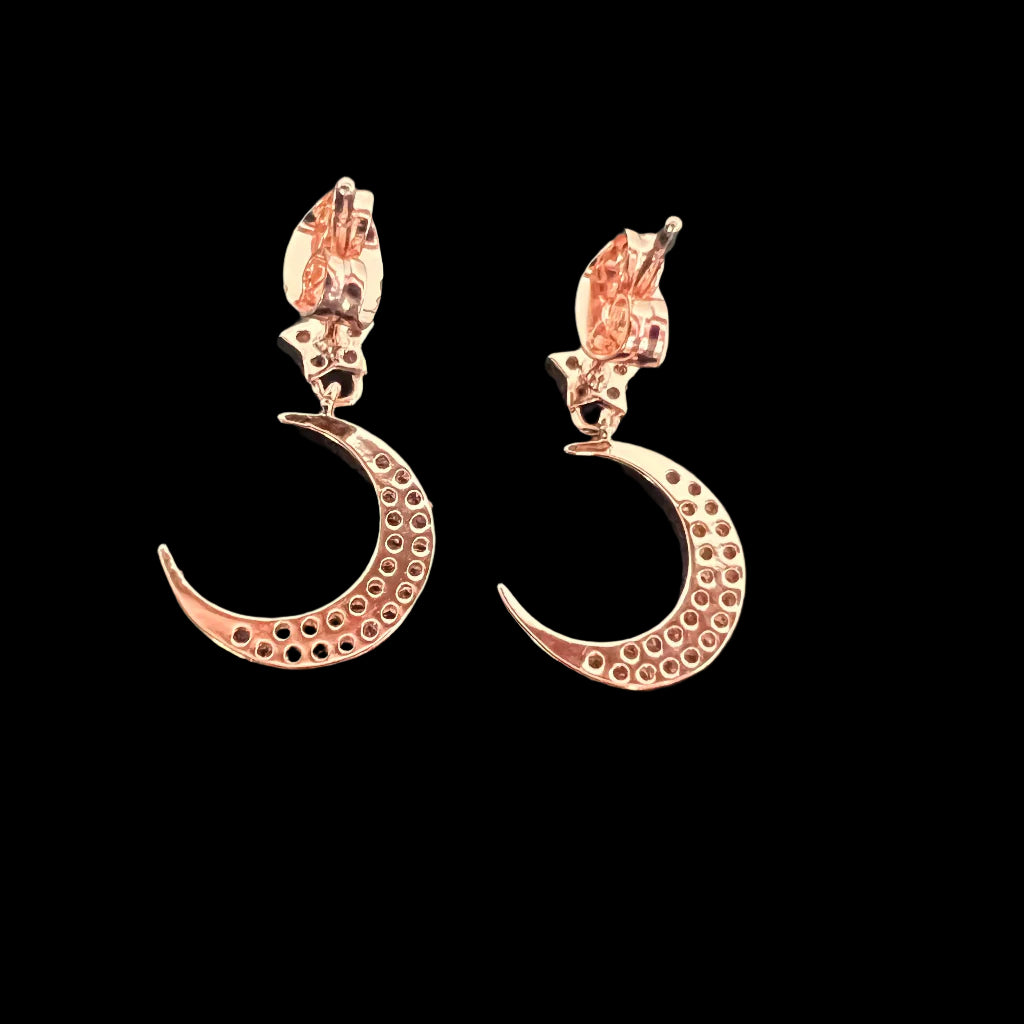Moon & Star Studs
