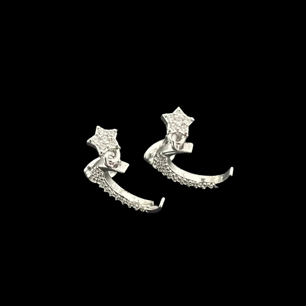 Moon & Star Studs