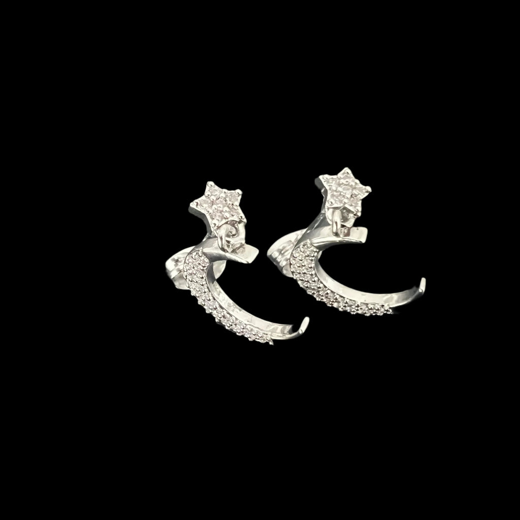 Moon & Star Studs