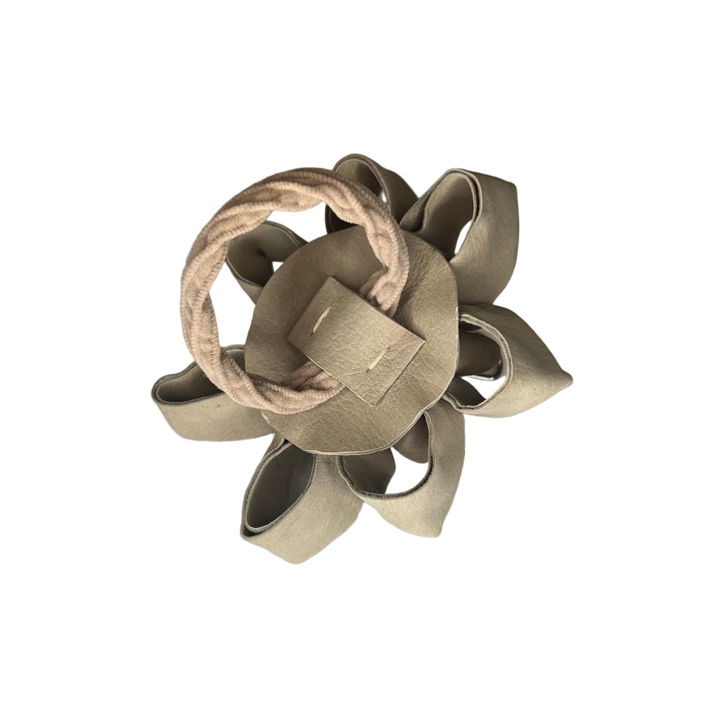 Kanzashi Leather Hair Tie