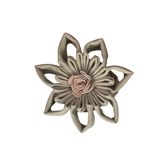 Kanzashi Leather Hair Tie