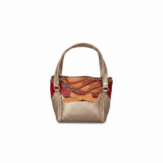 Gold Mini Bag – White Background