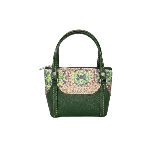Mini Green Leather Bag