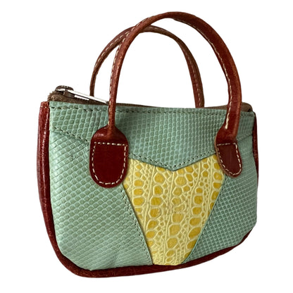 Mini Leather Coin Purse - Multicolor