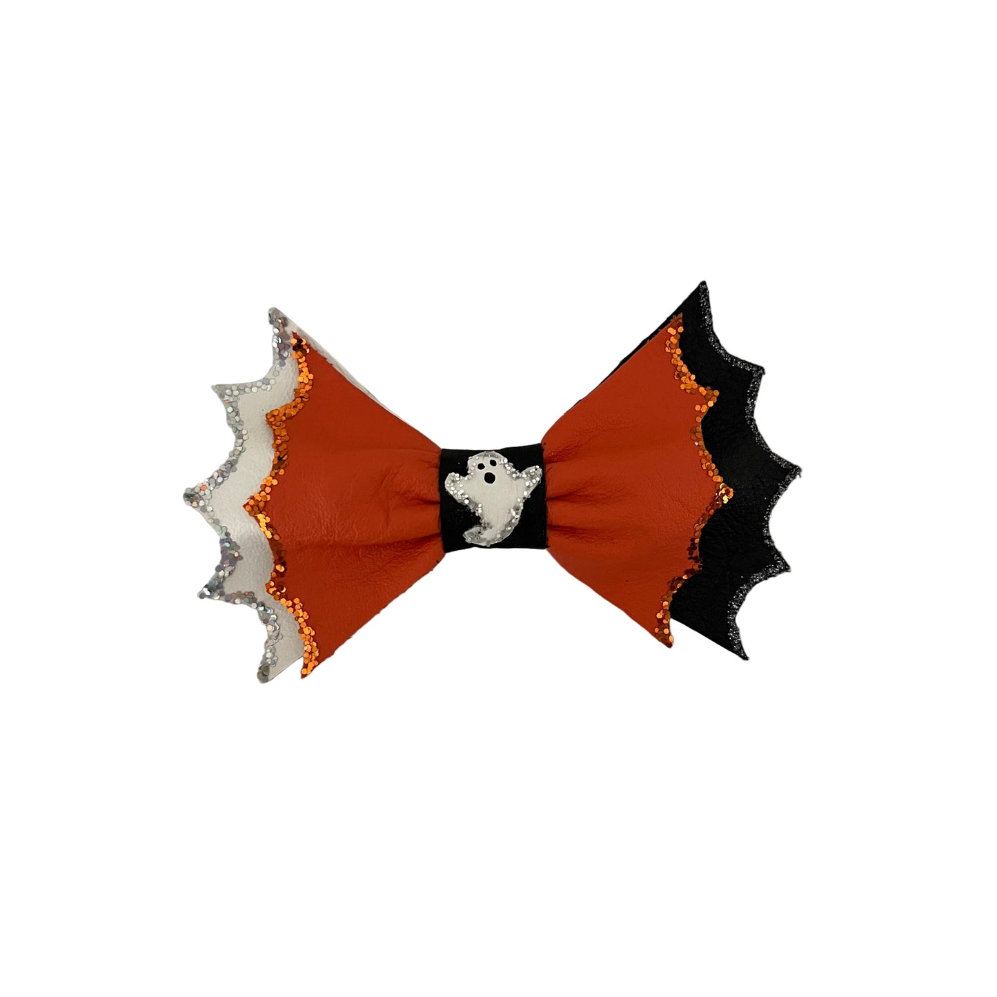 Spooky Wings & Ghost Bow Hair Clip