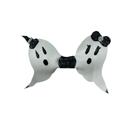 Spooky Love - Halloween Ghost Couple Hairpin