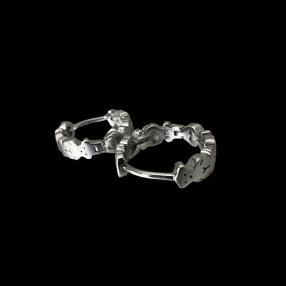 Panda- Shaped Hoops