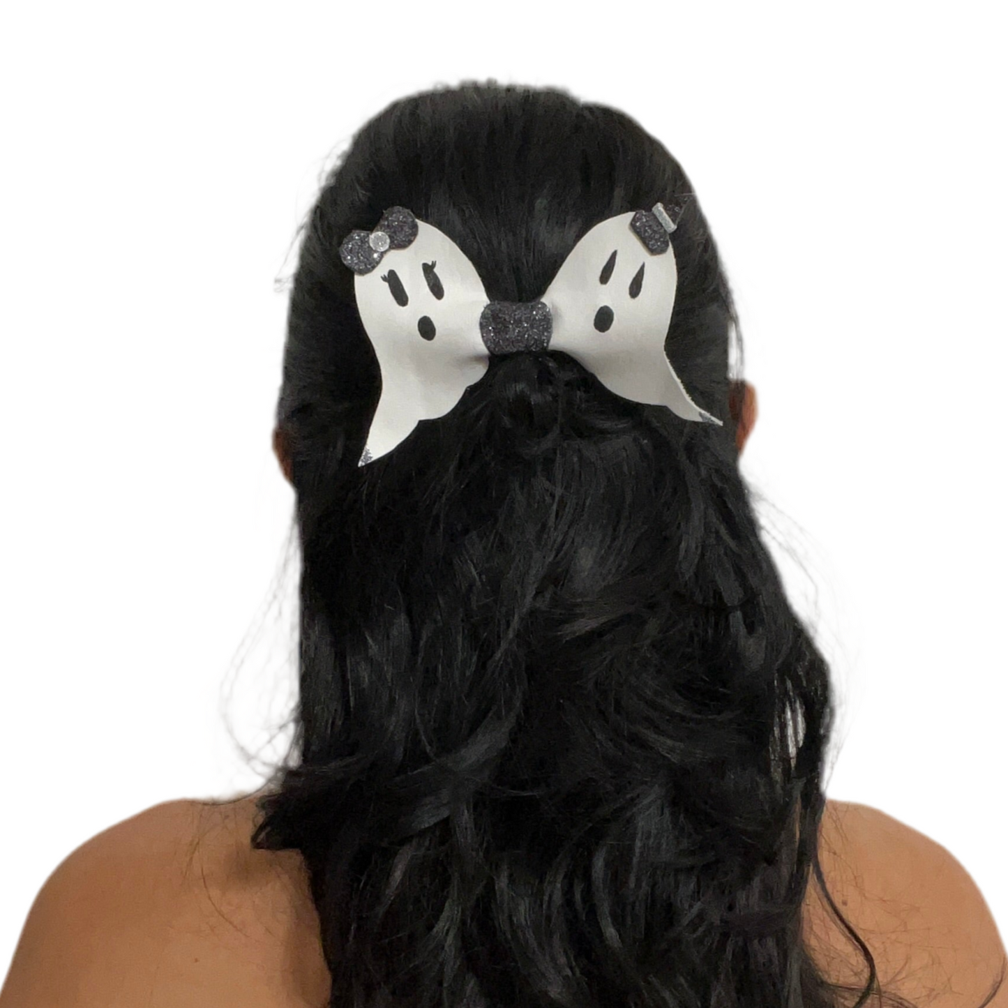 Spooky Love - Halloween Ghost Couple Hairpin