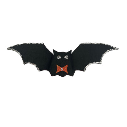 Midnight Bat Wing Hairpin - Gothic Glitter Enchantment