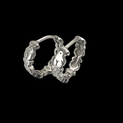 Panda- Shaped Hoops