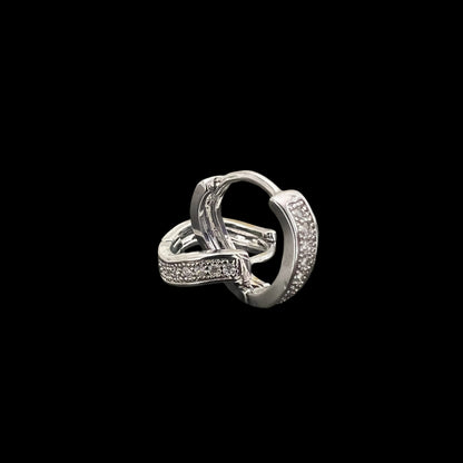 Rhinestone Hoops
