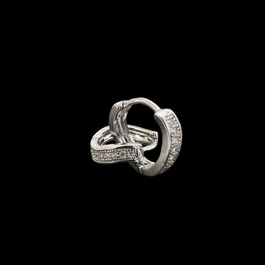 Rhinestone Hoops