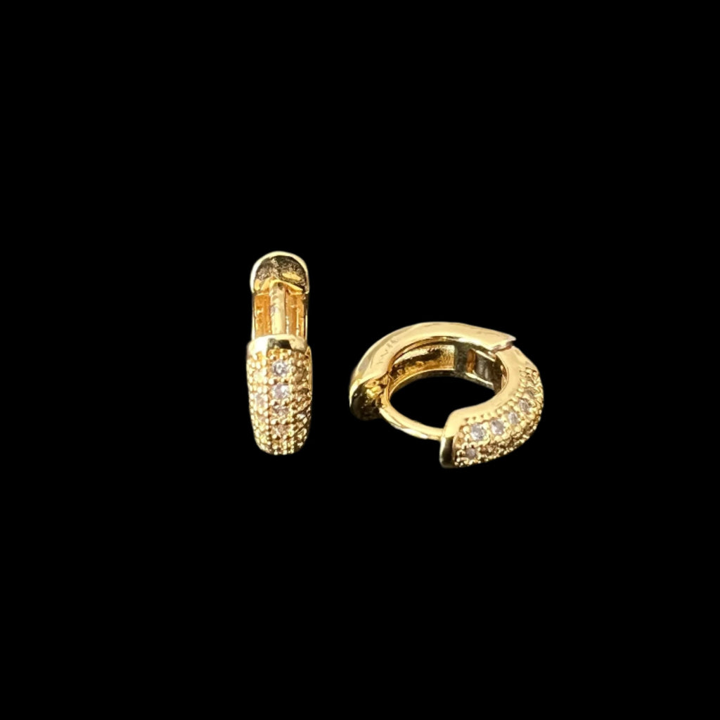 Chunky Huggie Hoops