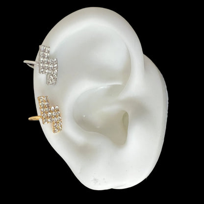 Row on Row Ear Cuff