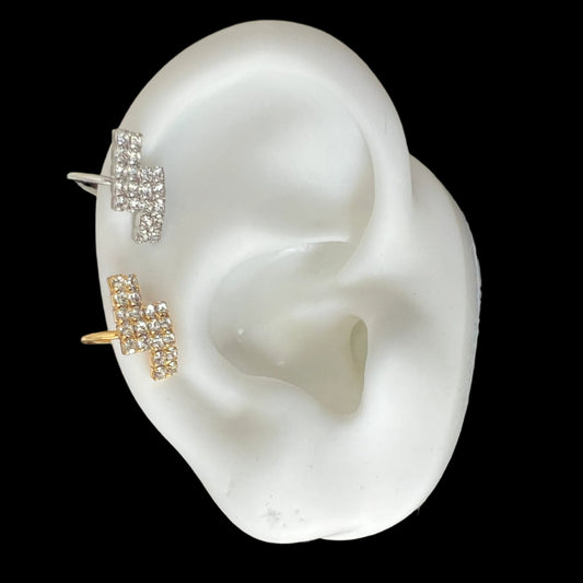 Row on Row Ear Cuff
