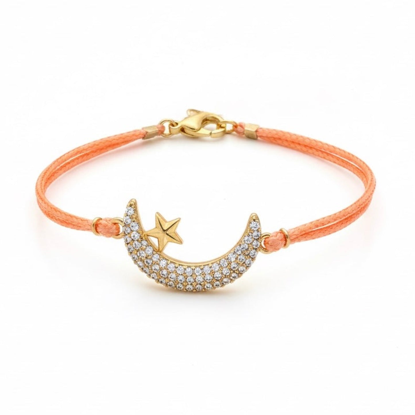 Celestial Dreams Moon & Star Bracelet