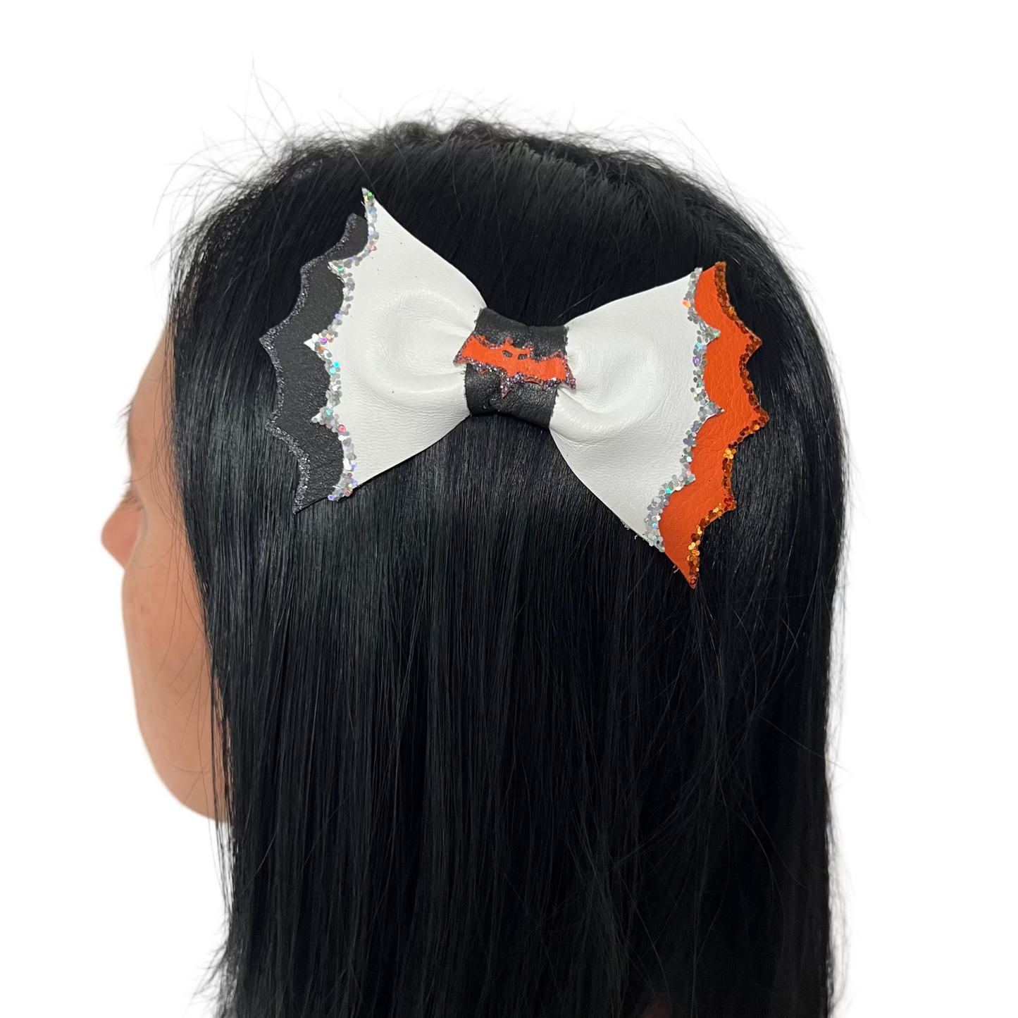 Spooky Wings & Bat Bow Hair Clip