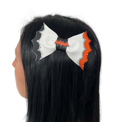 Spooky Wings & Bat Bow Hair Clip