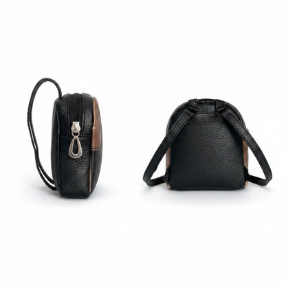 The Noir Croc Mini Coin Purse
