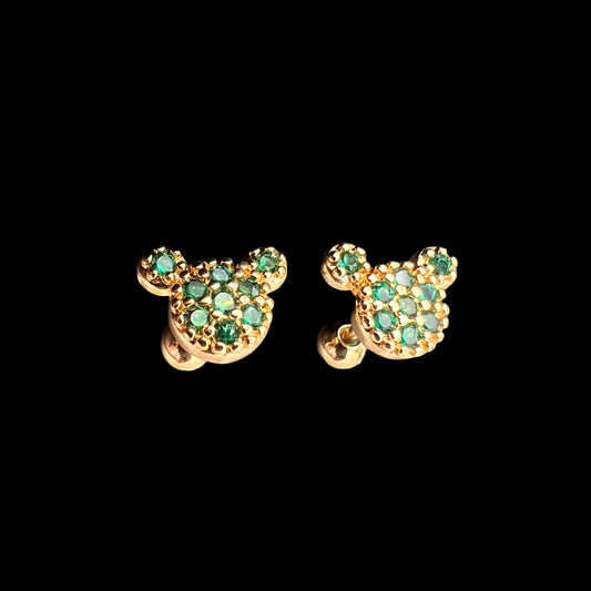 Tiny Mickey Mouse Studs