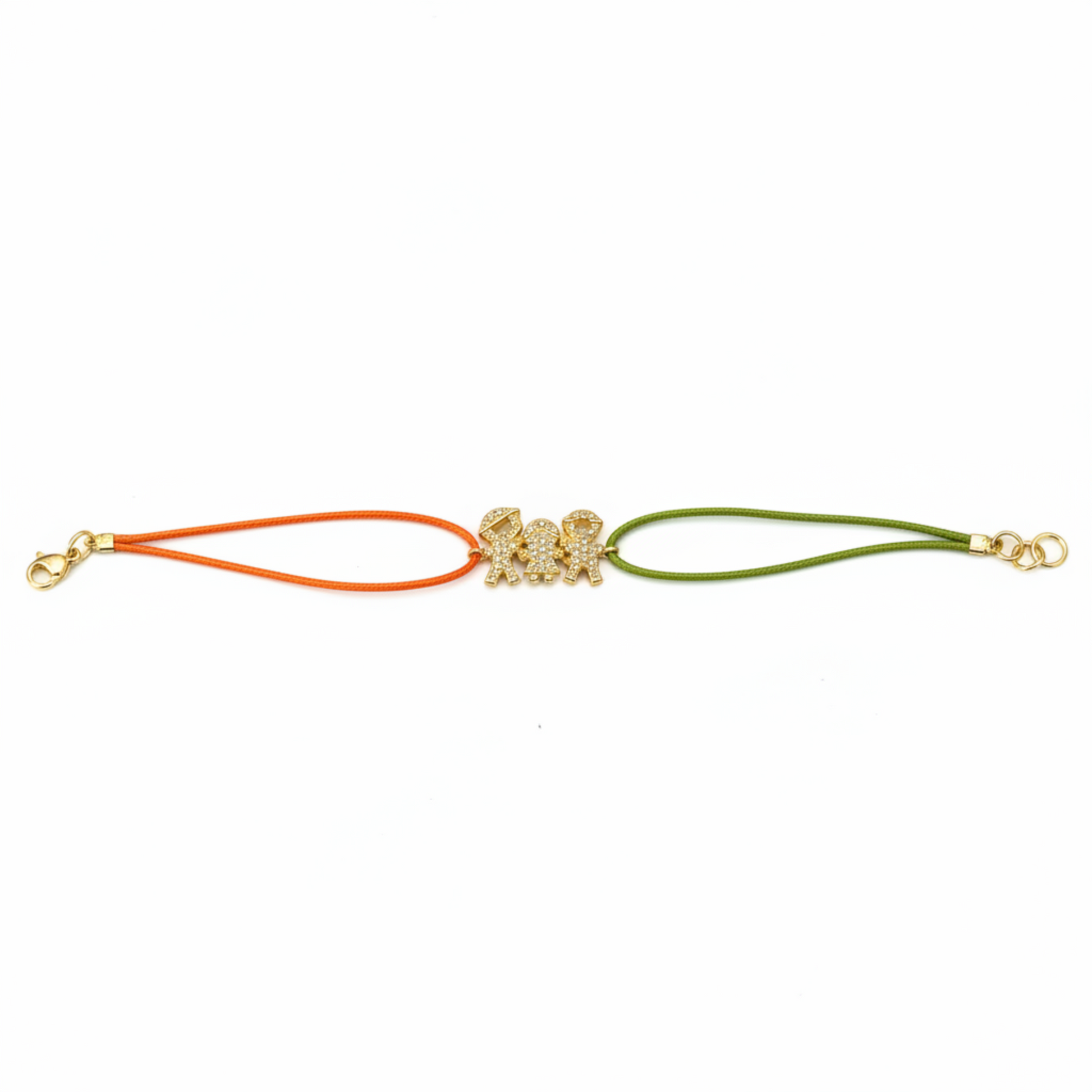 Bracelet on white background