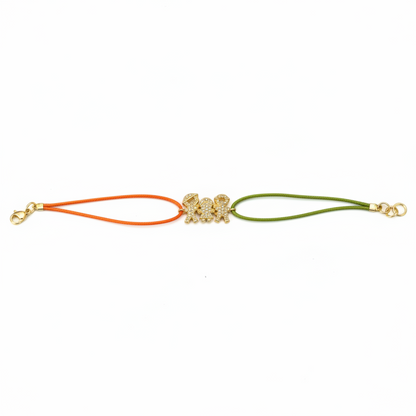 Bracelet on white background