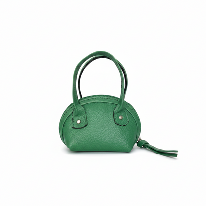 Mini Green Bag – Front View White Background