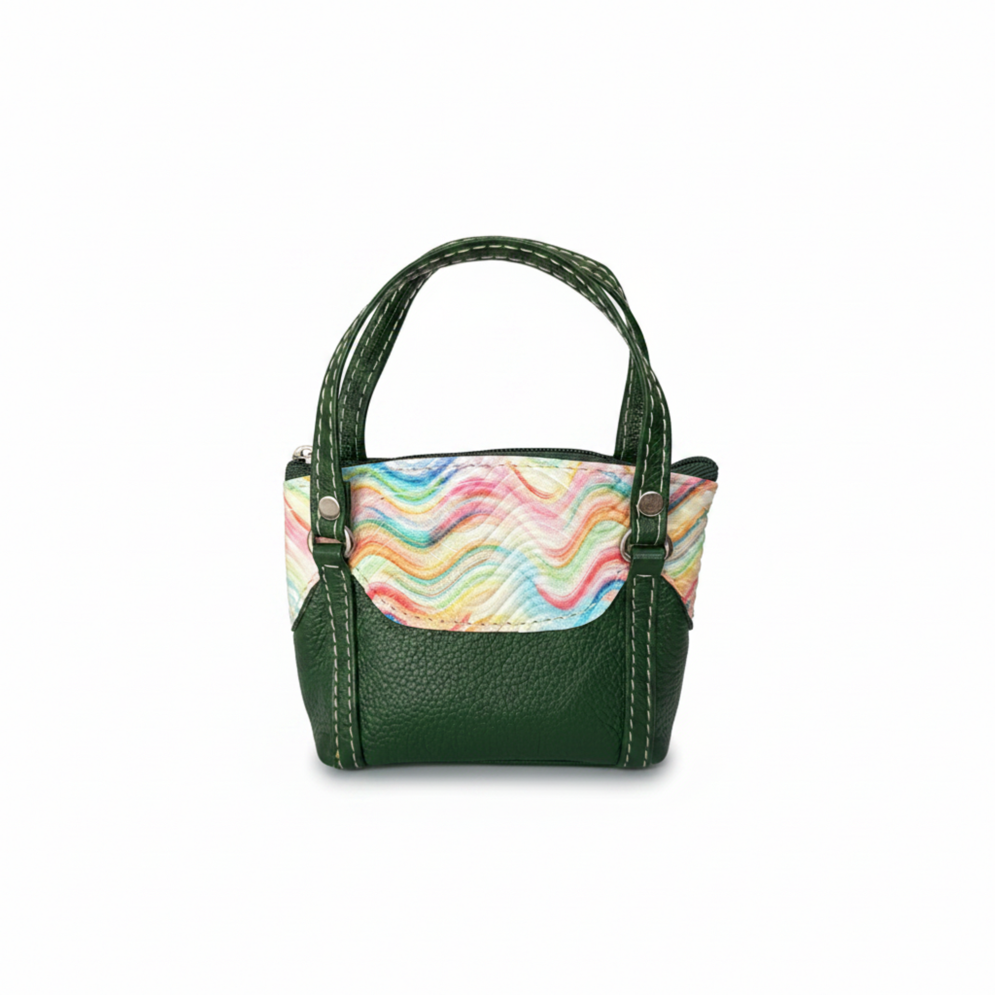 Mini Tote White Background Square