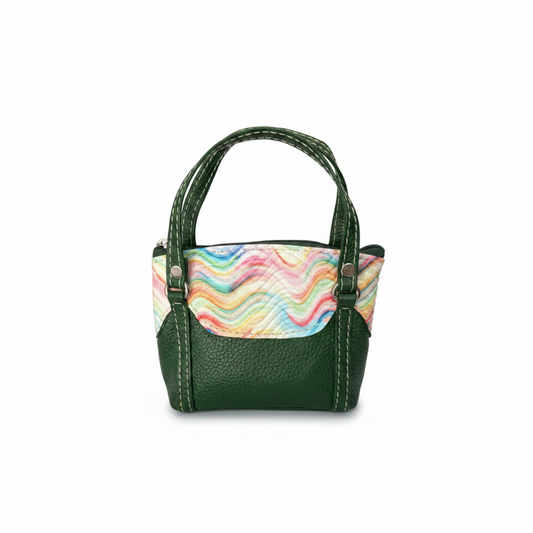 Mini Tote White Background Square