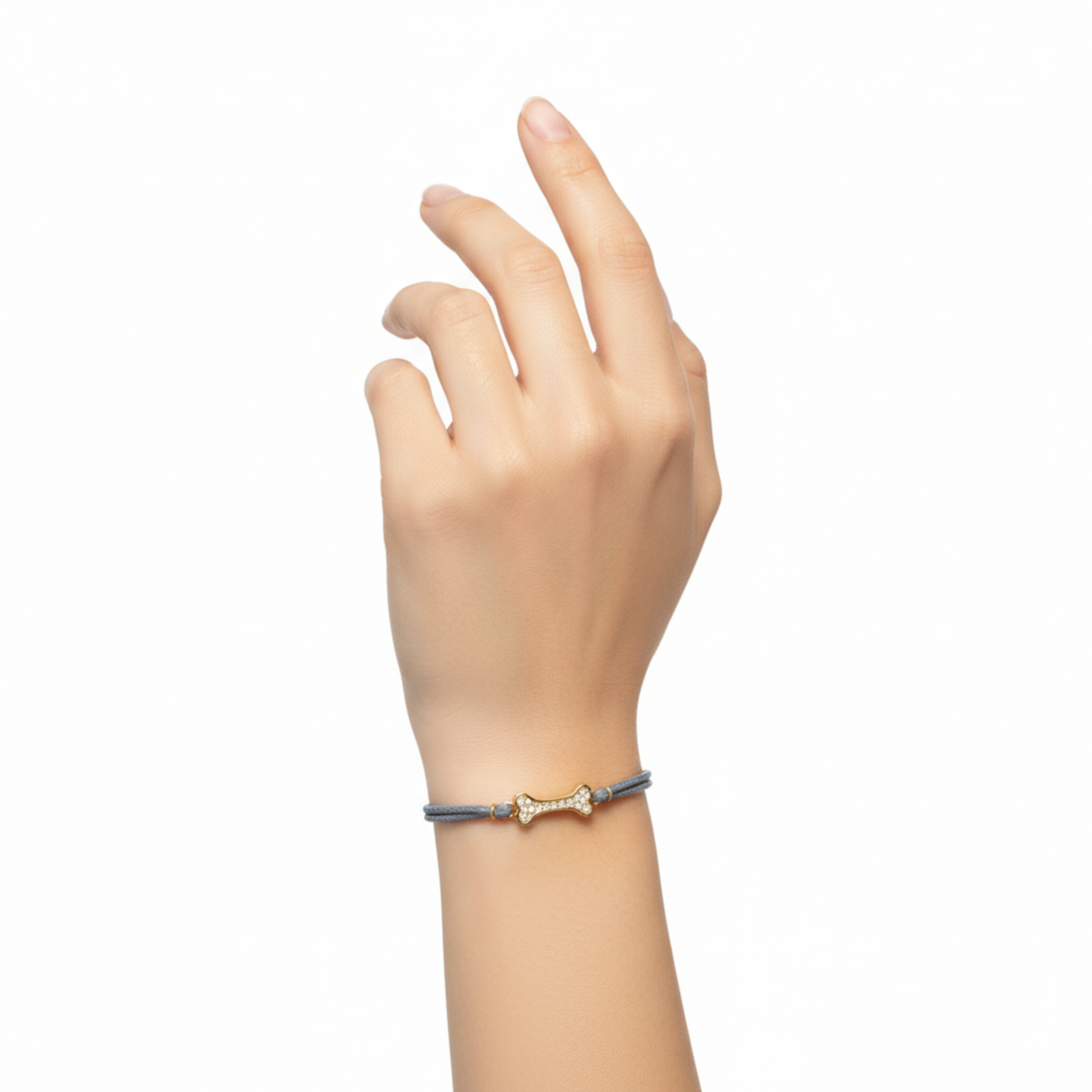 Model wearing bracelet
