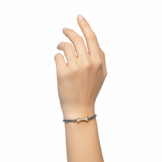 Model wearing bracelet