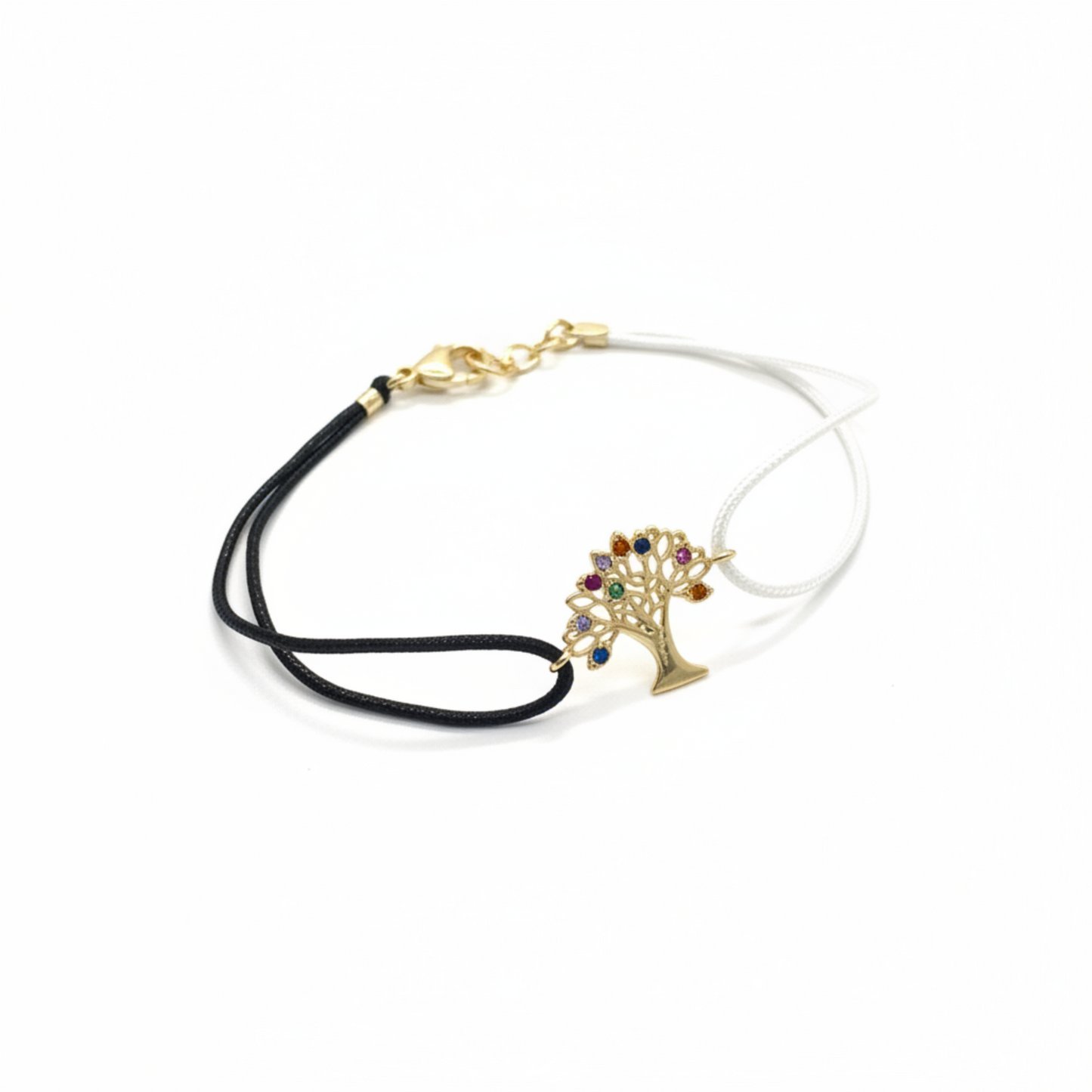 Tree of life bracelet white background no shadow