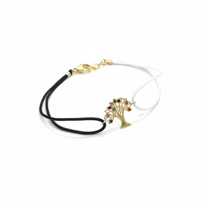 Tree of life bracelet white background no shadow